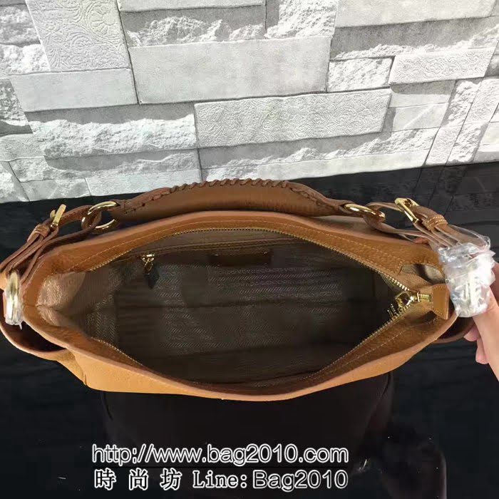 普拉達PRADA原單 0125原版荔枝紋 實物實拍 簡單實用手提肩背包 PHY1138